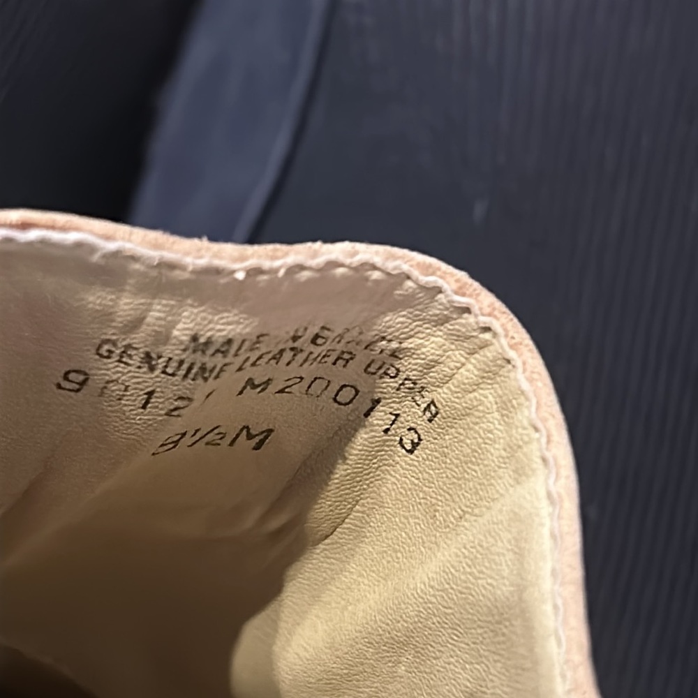 Creamy Tan Ariat Suede Clogs Ats View 5